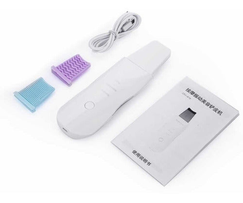 GLNS Ultrasonic Spatula Kit + Blackhead Remover + Nano Spray 7