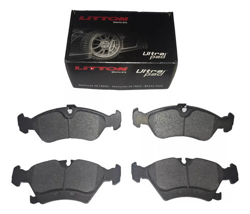 Litton POS0738 Brake Pad for Corsa 2 Meriva 1.8 8v (14-inch) 02/ 0