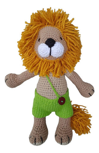 Montessori Amigurumi Crochet Lion Dolls 2
