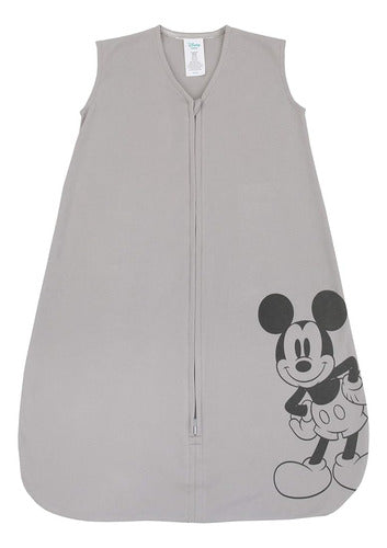 Disney Mickey Mouse 100% Manta De Punto De Algodón, Gris/neg 0