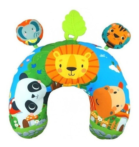 Woody Toys Baby Gym Educational Pillow with Activities 1