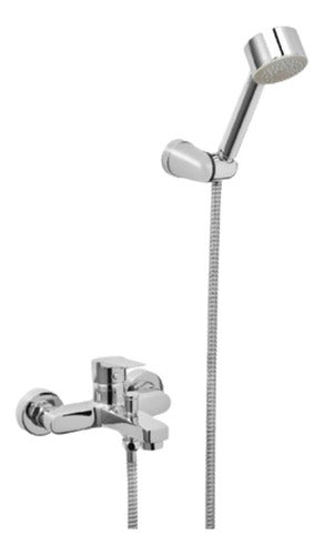 Peirano Mono Command External Shower Mora with Transfer Chrome 0