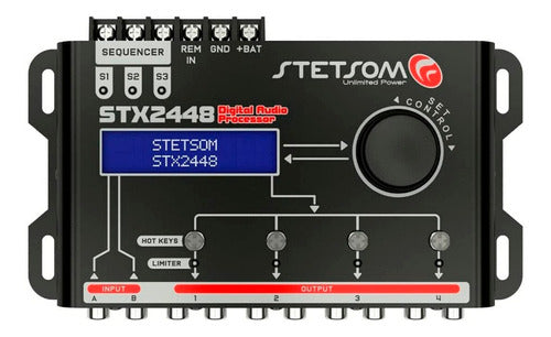 Stetsom STX2448 Digital Audio Processor with Sequencer 1