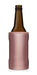 BruMate Hopsulator Bottle - Insulated Beer Bottle Cooler for 12 Oz Bottles - Steel Glitter Rose 0