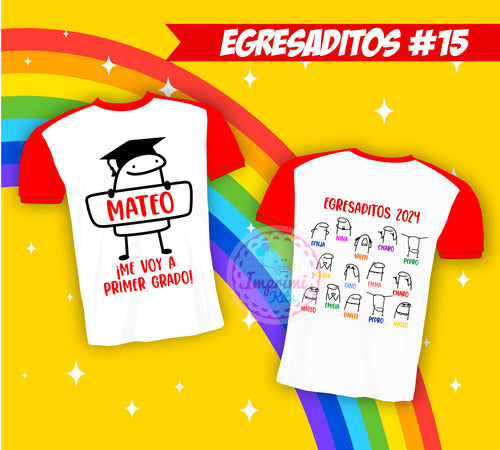 Imprimi Kits Diseños Plantillas Egresaditos Egresados Remeras #15 2