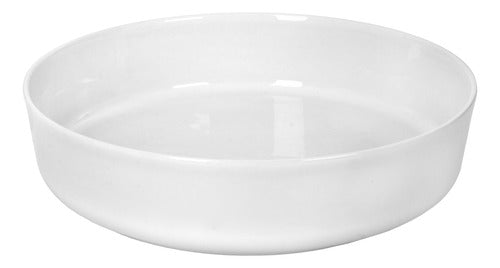 Aston Nordik White Porcelain Dinnerware Set of 18 Plates, Dessert Plates & Bowls 1