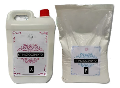 DOCTRO OBRA Microcement Kit Cemento + Imprimante + Laca X 5kg 0