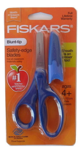 Tijeras Niños Fiskars Safety-edge Con Punta Puntiaguda 5 0