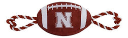 Pet First Ncaa Nebraska Cornhuskers Football Dog Toy, Materi 0