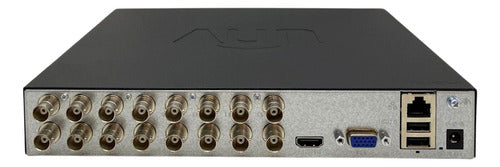 Dvr 16ch + 2 Ip Uniview 2mp Lite H.265 4