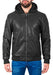 Moto Campera Hombre Con Piel Abrigo Urbana Cuero Pu Importada 0