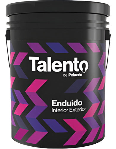 Enduido Interior Exterior Talento Polacrin 4 Litros 0