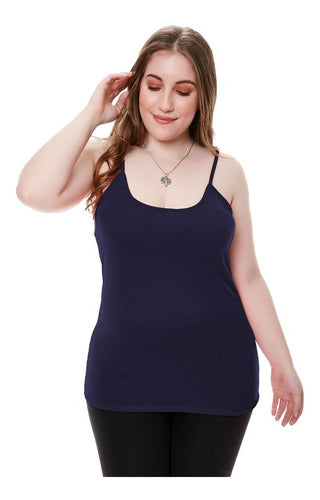 Sleeveless Modal Lycra Tank Top XL-XXXL Various Colors 25