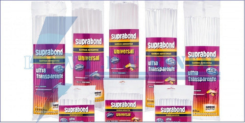 Barras Finas Ultratransparentes X41 Unidades 500gr Suprabond 1