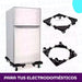 Tianco Mobile Refrigerator Support with Wheels - 150kg Max. Movable Base Cart 3