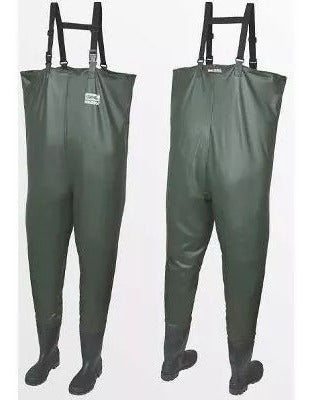 Waterdog PVC Fishing Wader with Reinforced Rubber Boots 1