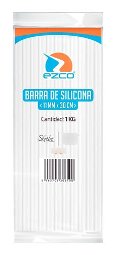 Barras Silicona Gruesa Diam 1.12cm 29cm De Largo Pack X Kg 0