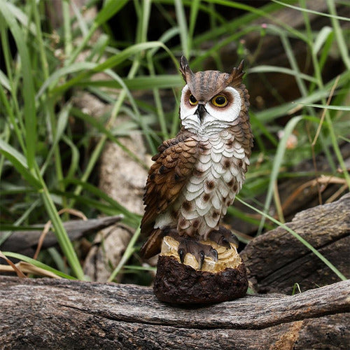 2x Espantapájaros Realistas Del Pájaro Del Señuelo Del 6