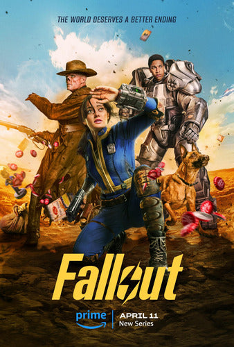Fallout Movie Series Posters 90x60 Cm Banner 2