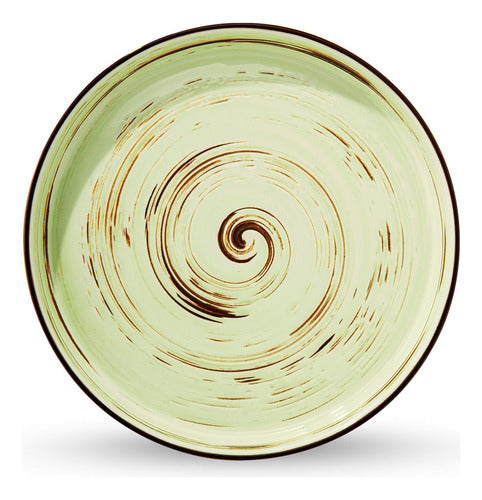 Plato 23cm Pistacho Spiral 0