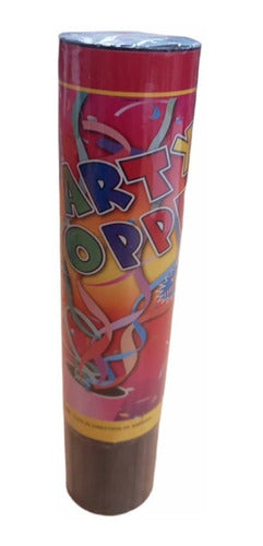 Party Popper Colorful Confetti Cannon 20.5cm 0