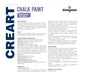 Sinteplast Chalk Paint Creart 1L - Gris Antiguo - F R - 3