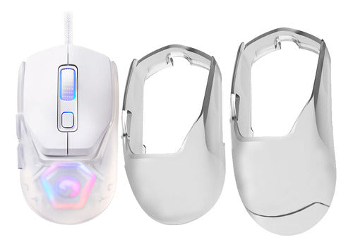 Marvo Gaming Mouse 12000DPI RGB with Interchangeable Grips - Fit Lite 0