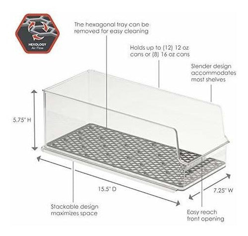 Contenedor Para Refrigerador Spectrum Diversified Hexa, Esta 1