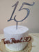 Numeros Personalizado  Cake Toppers Adorno 3