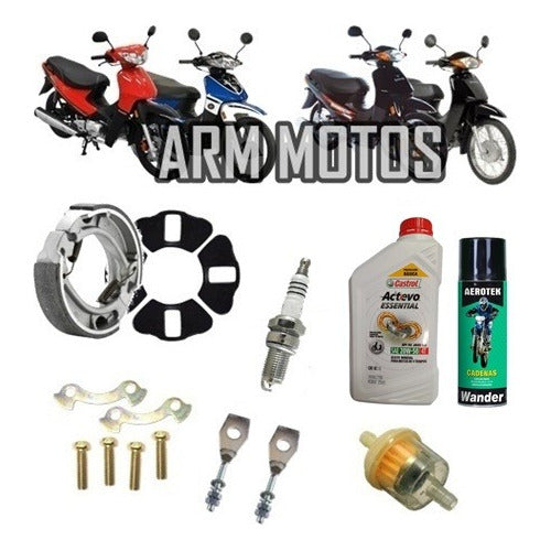 Kit Services Moto 110cc - Smash Zb Energy Blitz - Arm Motos 0