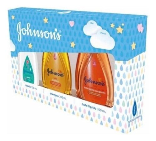 Pack Johnson's Colonia 100ml+shampoo200ml+baño Líquido 200ml 0