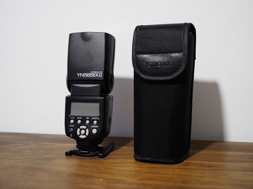 Flash Yongnuo Speedlite Yn565ex Ii Para Canon -igual A Nuevo 5