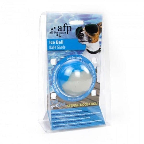 All for Paws Chill Out Ice Ball - Refreshing Freezable Ball for Dogs & Pets 1