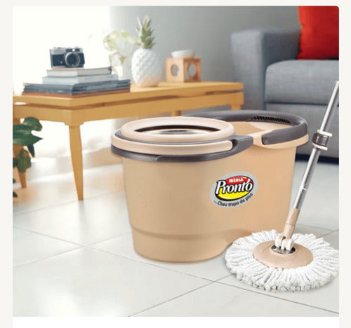 Iberia Pronto Turbo Matic Centrifugal Spin Mop with Removable Drum 6
