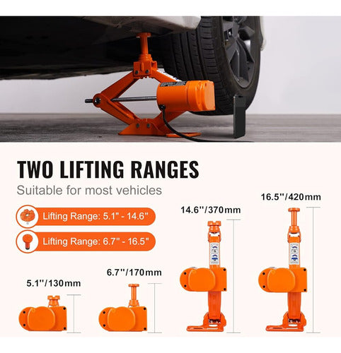 Vevor Electric Car Jack, Electric Scissor Jack 2