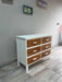 Solid Pine Wood 6-Drawer Dresser Chifforobe 1.00 1