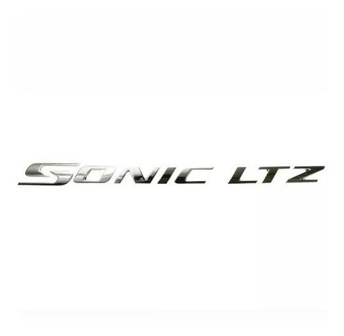 Emblema  Sonic Ltz  Tapa Trasera Original Chevrolet Sonic Se 0