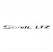 Emblema  Sonic Ltz  Tapa Trasera Original Chevrolet Sonic Se 0