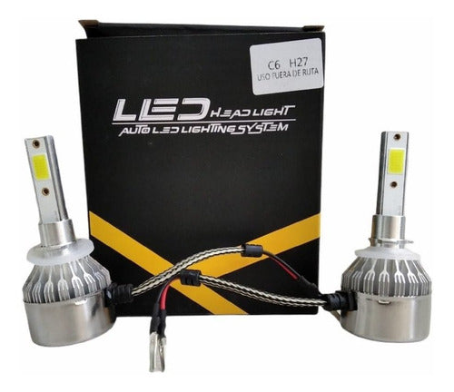 Kit Cree LED Bulb COB Lamp H7 H1 H3 H8 H11 H16 H27 9006 9005 7