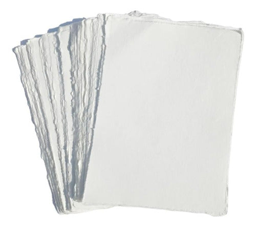 Hojas Sueltas De Papel Deckle Edge, 13x18 Cm, 150 Gsm 1