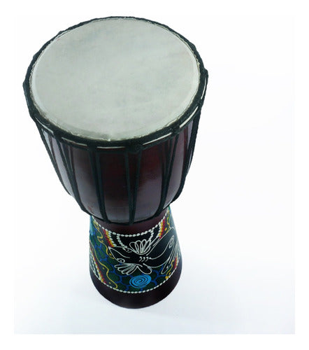 Generic Djembe 60 Cm, Painted 3