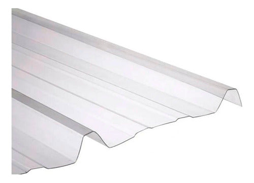Trapezoidal T101 0.8mm 4.50m Polycarbonate Sheet with UV Protection 0