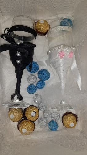 Artesanías Maryan: Handmade Wedding Gift Glasses or Souvenirs 1