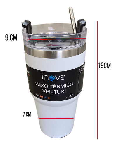 Inova Stainless Steel Thermal Mug Auto Camping 600 ml 4