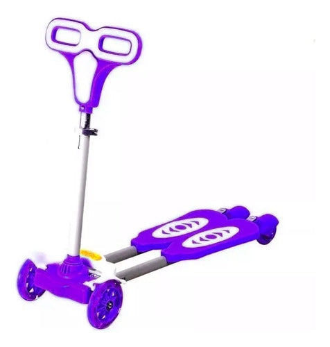 HB Foldable Steel Scooter with 4 Wheels for Girls - Reinforced 7