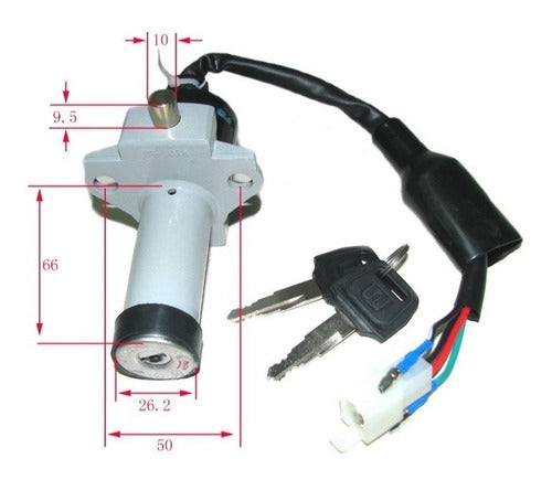 W Standard Key Switch for Honda Storm 125 Premium 1