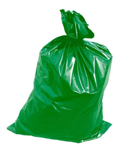 S&B Reinforced Green Garbage Bags 60 X 90 (x 100 Units) 0