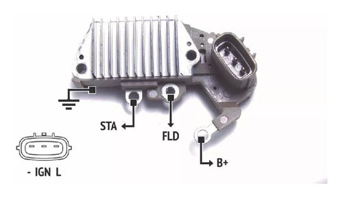 Regulador De Voltaje Alternador T.nipondenso Rnn 001971 0