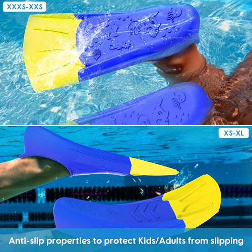 Gintenco Swimming Fins, Training Fins for Snorkeling and Diving 2