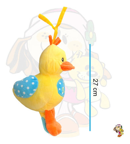 Importado Tws Colorful Plush Musical Duck ABC Letters 2